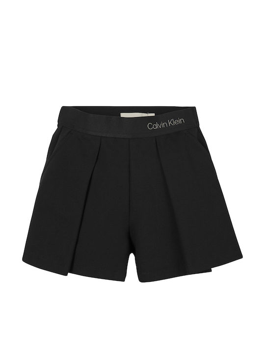 Șort/Salopetă Copii din Material Textil Black