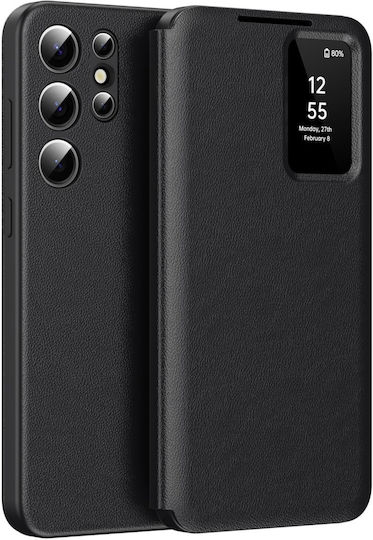 Wallet Synthetic Leather Black (Galaxy S25 Ultra)