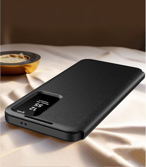Wallet Synthetic Leather Black (Galaxy S25 Ultra)