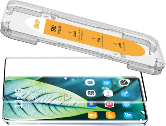 Enkay Tempered Glass Μαύρο (Xiaomi Redmi Note 14 Pro Plus 5G)