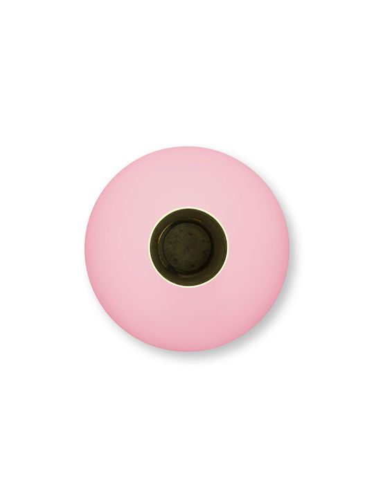 Pip Studio Metallvase Mattrosa 24,5 cm x 42 cm