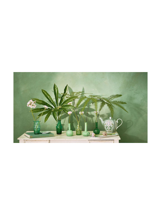 Set/3 Vaze Mici din Sticlă Verde Pip Studio 8cm X 13cm 7cm X 13cm 7cm X 16cm