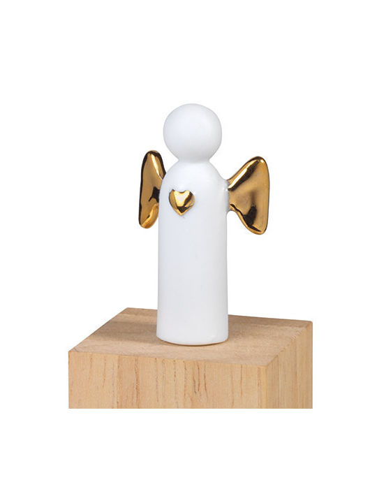 Ornament suspendat Ingeras Din porțelan 3.5x5.5buc