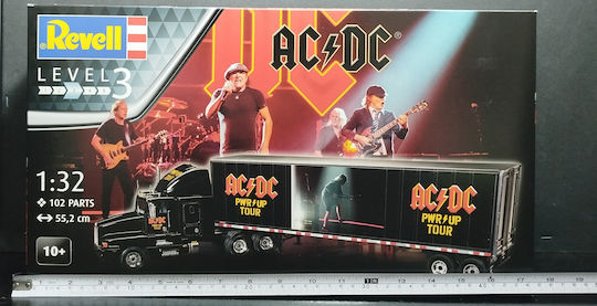 Revell 2024 Ac Dc Power Pwr Up Туристически Камион Мащаб 1:32 # 07731 Комплект За Модел Неотварян
