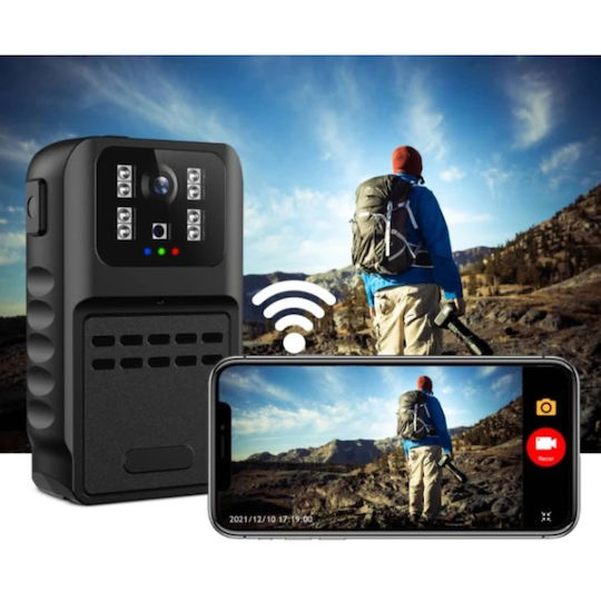 HD 1080p Body Camera Night Vision Loop Recording Police Recorder Daily Activities Cycling Couriers