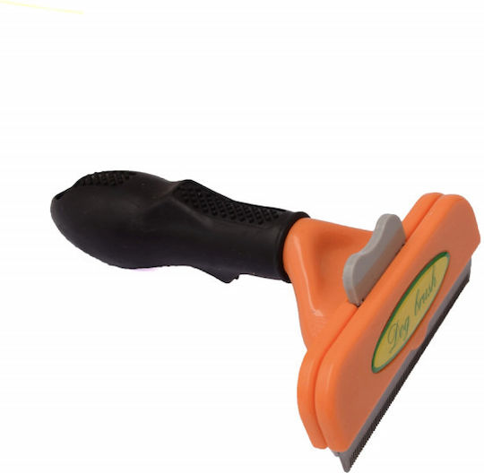 Bürste Mittel für langhaarige Hunde zur Fellpflege Orange
