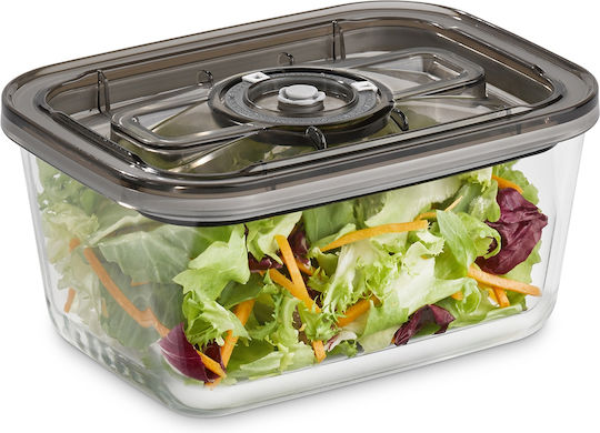 Caso Lunchbox Silikon Transparent Geeignet für die Mikrowelle 1500ml 1Stück