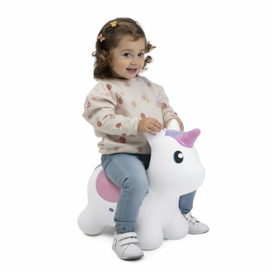 Chicco Χοπ Χοπ Μονόκερος Fit&fun για 2+ Ετών Λευκό 76.2εκ.