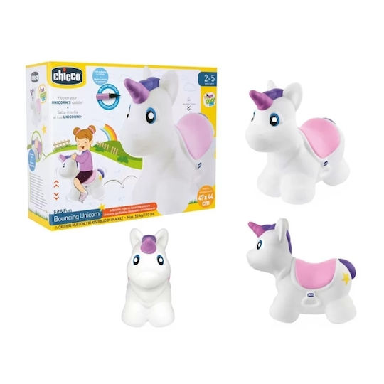 Chicco Χοπ Χοπ Μονόκερος Fit&fun για 2+ Ετών Λευκό 76.2εκ.