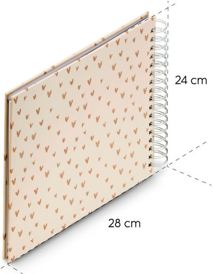 HAMA Wedding Album for 100 Photos Beige 28x24cm
