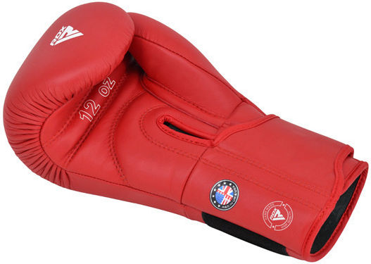 RDX Boxing Gloves Leather for Match Red