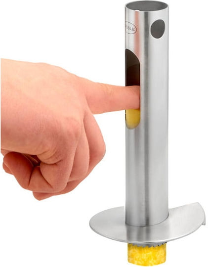 Pineapple Cleaning Slicing Device Rosle Black Stainless Steel