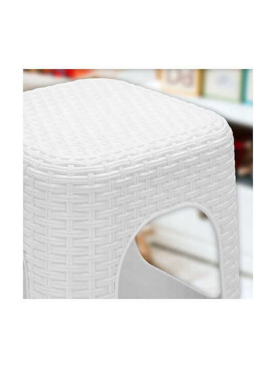 Hocker Für die Küche Kunststoff Weiß