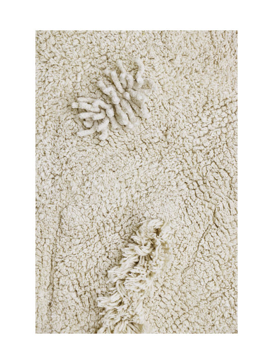 Lorena Canals Covor Pentru Copii Handmade Bej 120x120cm