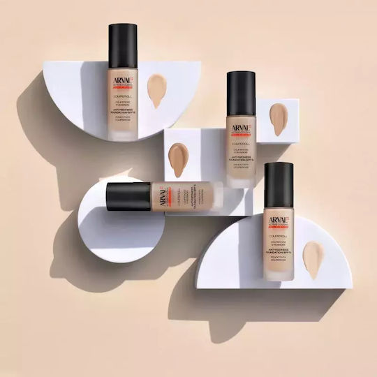 Arval Couperoll Anti-redness Foundation Spf 15 Shade 30 Volume Ml 30