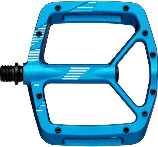 Race Face Flat Bicycle Pedals Gray