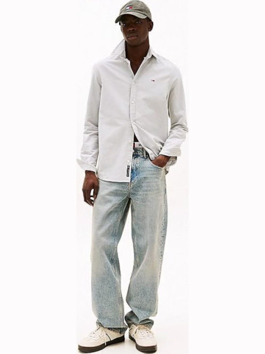 Oxford Long-sleeved Cotton Shirt White