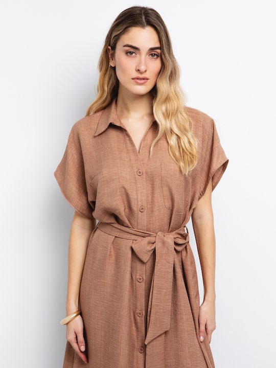 Toi&Moi Dress All Day Brown