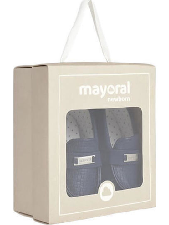Mayoral Baby Moccasins Navy Blue