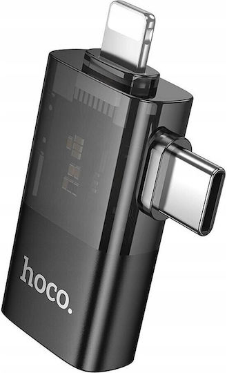 Hoco Ua36e Μετατροπέας USB-A male σε USB-A female 1τμχ