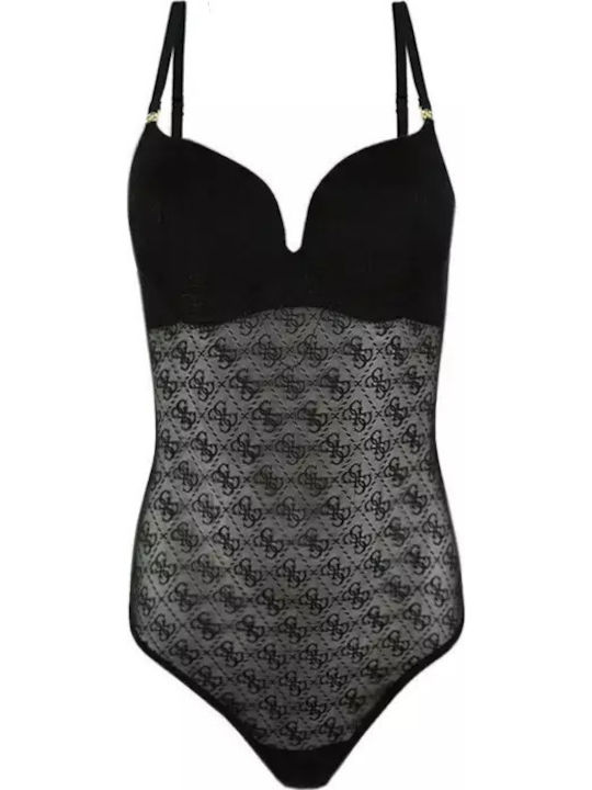 Боди Guess O5rm04-kclb0-jblk Черно Guess Черно