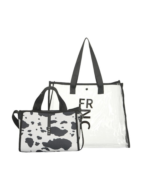 Women's Bag Shoulder White / Black