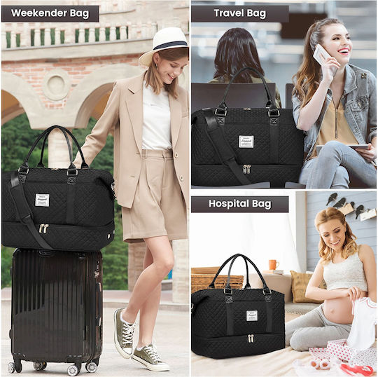 Lovevook Sack Voyage 19lt Black Fabric L48xW11.5xH34.5cm