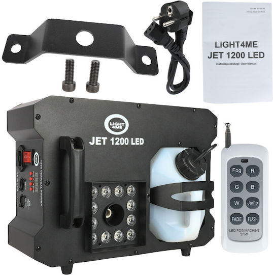 Light4me Jet 1200 Led Fog Machine 1200W Wireless Remote