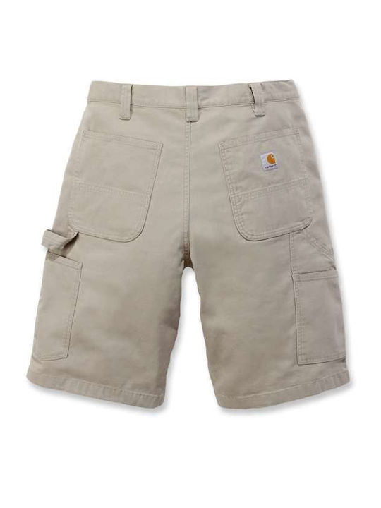 Carhartt Мъжки Шорти Чино Light Grey Tan