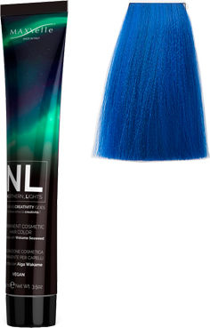 Vopsea Permanentă Albastră Vegană Directă Nl Northern Lights Maxxelle 100 Ml