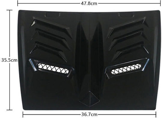 Αεραγωγός Καπό Αυτοκινήτου Carbon Car Hood Vent
