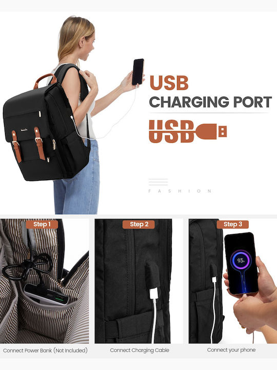 Lovevook Impermeabila Geantă Rucsacuri pentru laptop 15.6" în culoarea Negru MB2110