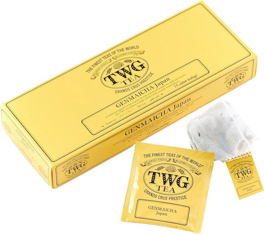 TWG Tea Grün Tee Genmaicha Japan Tea 15 Beutel 37.5gr 1Stück