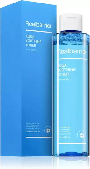 Real Barrier Aqua Soothing Facial Toner Hydrating Liquid Capacity 200ml