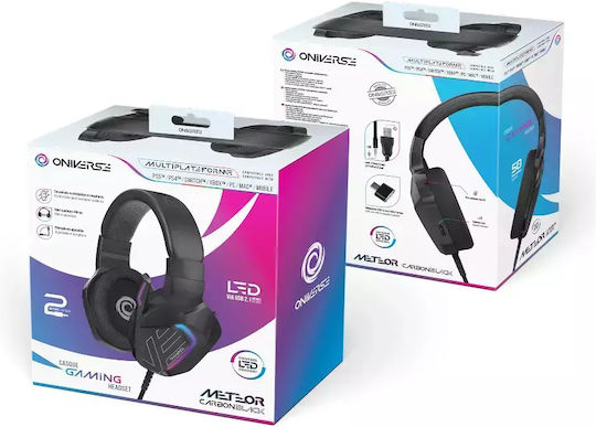 Oniverse Meteor Over Ear Gaming Headset με σύνδεση 3.5mm / USB for Nintendo Switch / PC / PS4 / PS5 / XBOX