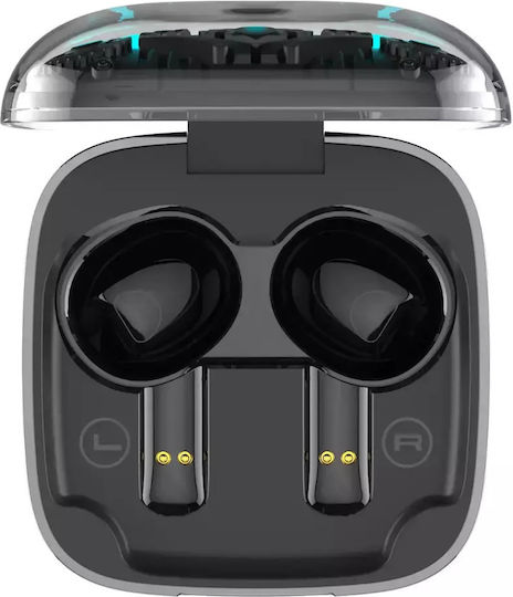 Infinix XBuds 3 GT Bluetooth Handsfree Ακουστικά με Αντοχή στον Ιδρώτα και Θήκη Φόρτισης Μαύρα