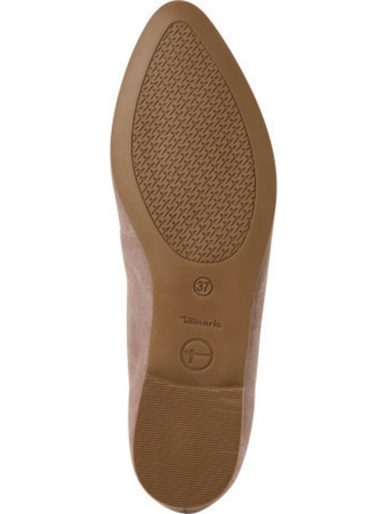 Anatomic Leather Ballerinas Gray