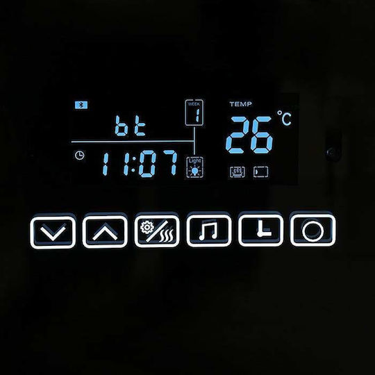 Glimm-02 Καθρέφτης Μπάνιου Led Cct 120x70 Αντιθαμβωτικό & Bluetooth Sparke Sr-09.25.289.08.51 Glimm-02 Καθρέφτης Μπάνιου Led Cct 120x70 Αντιθαμβωτικό & Bluetooth Sparke Sr-09.25.289.08.51