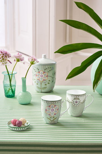 PiP Studio Cană din Porțelan Multicoloră 350ml 2buc