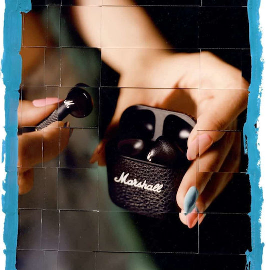 Marshall Minor IV Earbud Bluetooth Handsfree Earphones with Sweat Resistance and Charging Case Cream