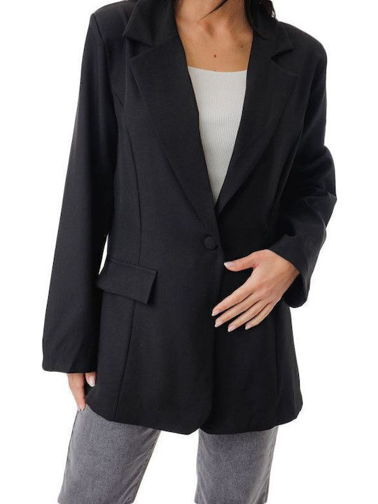 Silia D Женски Сако Black skk-25-2409 (blk)