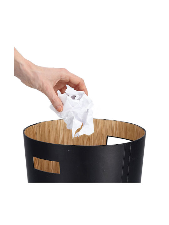 Waste Bin Waste Plastic Black 25x25x30cm 1pcs