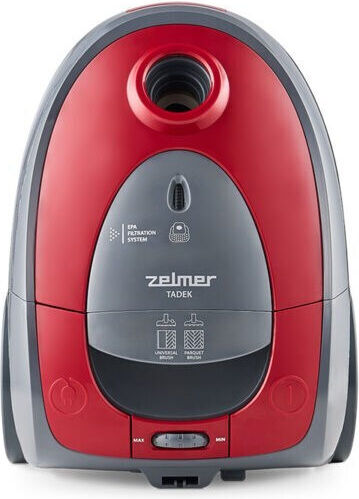 Zelmer ZVC261 Ηλεκτρική Σκούπα 800W με Σακούλα 2.5lt Κόκκινη
