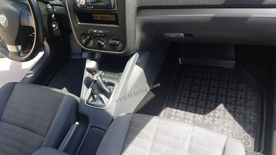 Carro 233132 Λαστιχένια Πατάκια Σκαφάκι Vw Golf 5 6 Vw Jetta Seat Leon Toledo 2004-2012 Vw Scirocco Skoda Octavia 2 2004-2013 4 Τεμάχια