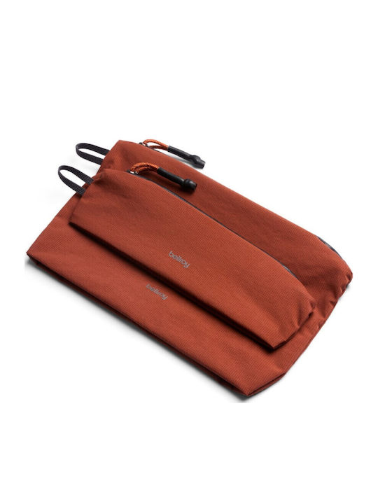 Bellroy Lite Pouch Duo Cosmetic Bag Organizer Set Clay