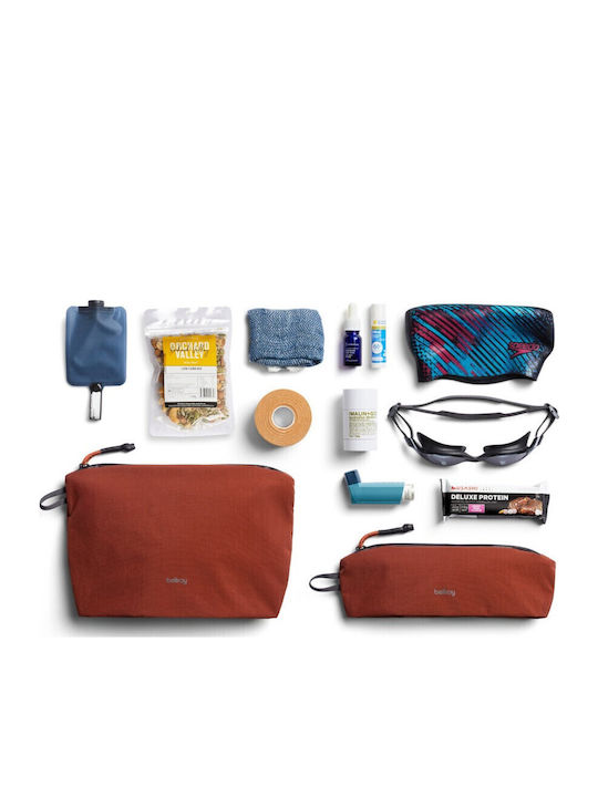 Bellroy Lite Pouch Duo Cosmetic Bag Organizer Set Clay