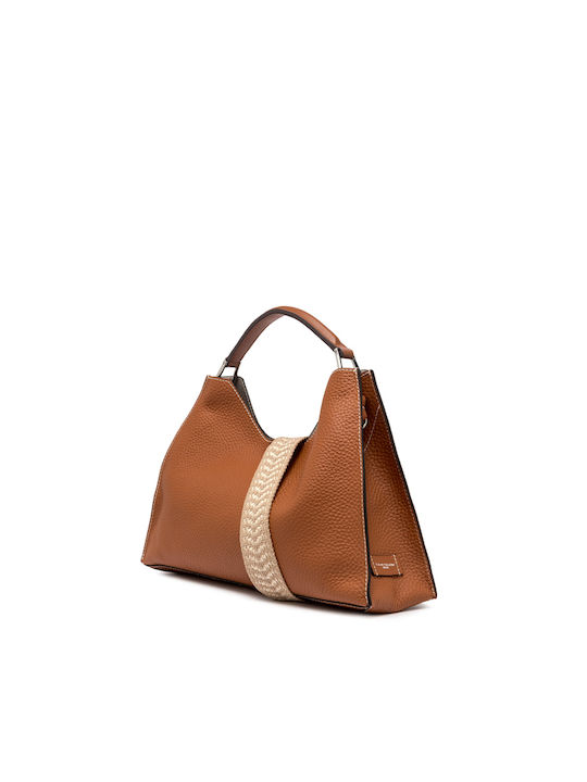 Gianni Chiarini Leather Women's Bag Shoulder Tabac Brown