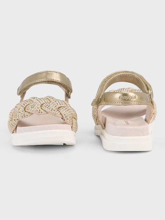 Mayoral Kids' Sandals Gold