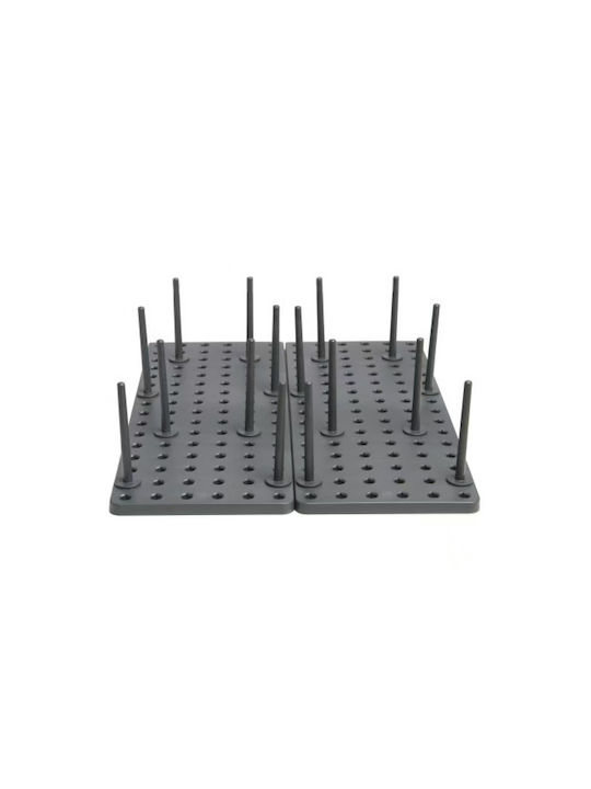 Plastic Cupboard Shelf 54.3x15cm Black