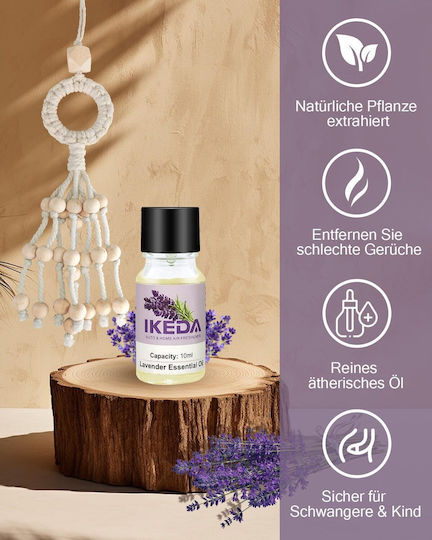 Car Air Freshener Pendand Liquid Lavender 10ml